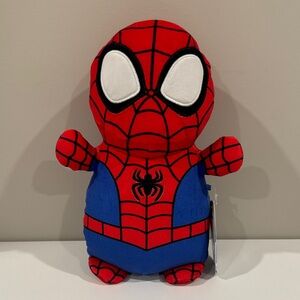 Squishmallow Hugmee Spider Man Spidey Amazing Friends Marvel NWT 10”